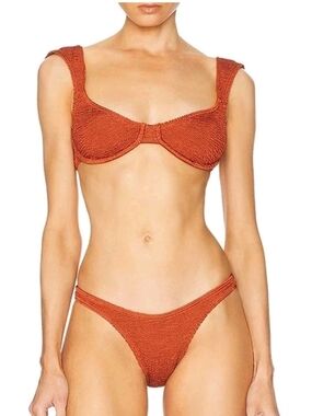 Bond-eye Georgia Balconette Bronze Shimmer Top One Size Nwt TOP ONLY